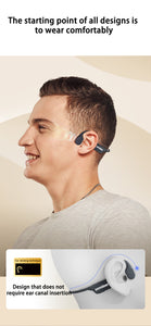 Bone Conduction Hearing Aid – Bluetooth Compatible/AI Adaptive Sound/DIY Customizable Fitting/Waterproof/Dual Function For Hearing And Music