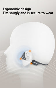 Bone Conduction Hearing Aid – Bluetooth Compatible/AI Adaptive Sound/DIY Customizable Fitting/Waterproof/Dual Function For Hearing And Music